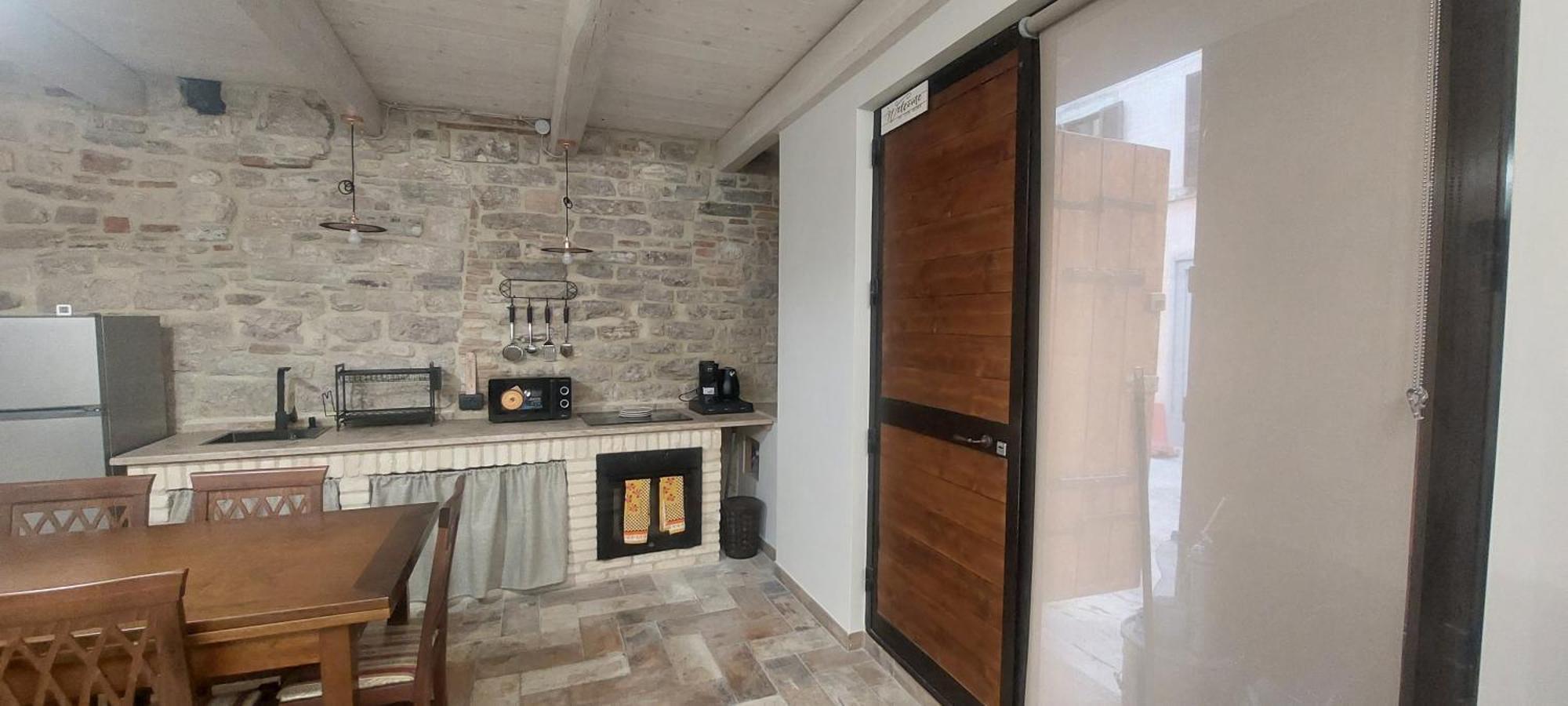 Via Mazzini Home Gubbio Eksteriør bilde